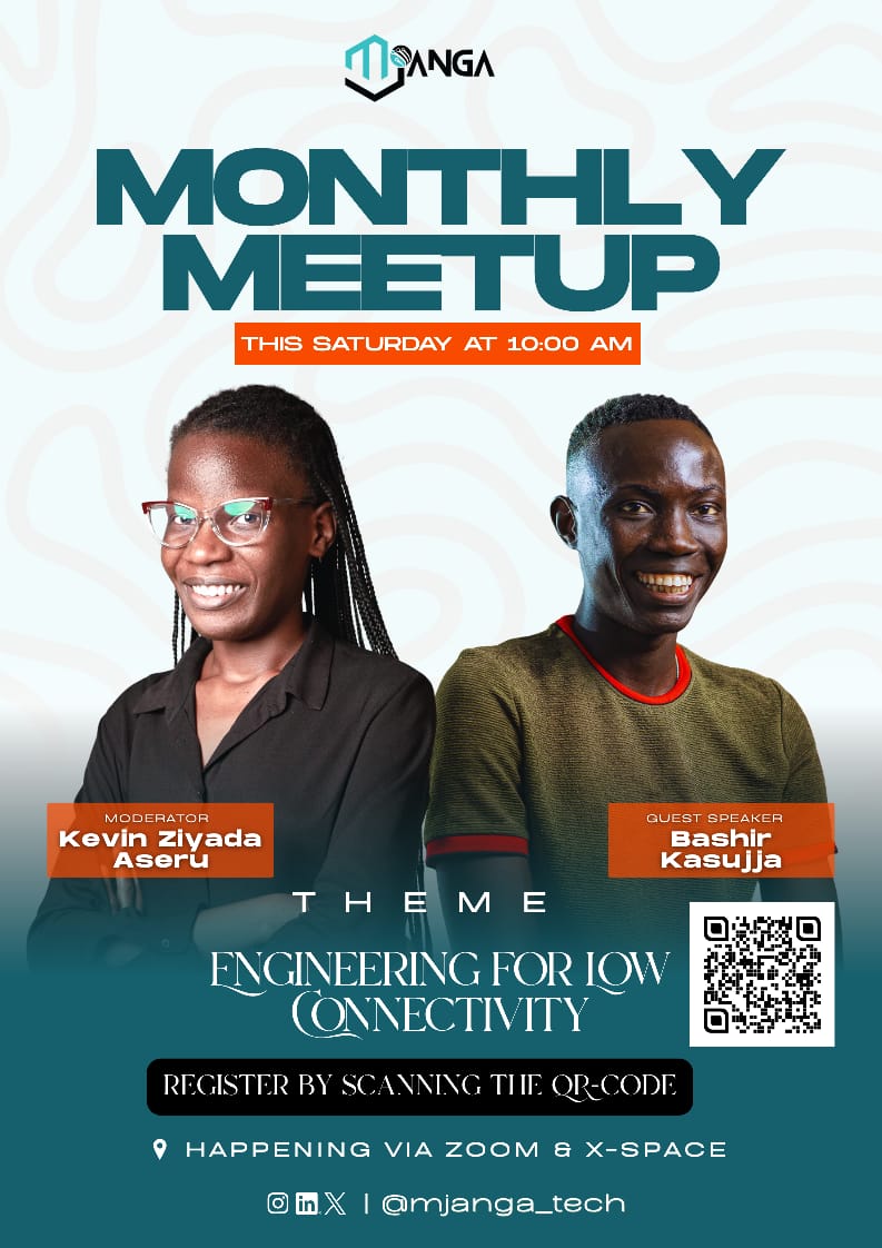 The Mjanga Meetup — Engineering for IoW Connectivity — Saturday 28 September 2026 — with Bashir Kasuujja and moderator Kevin Ziyada Aseru
